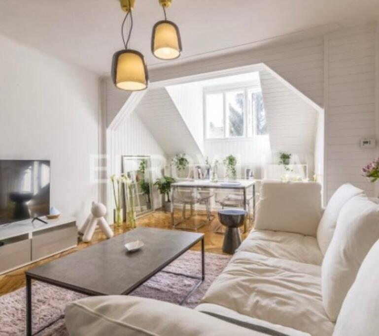 Big, Bright Apartment In The Center Of Загреб Экстерьер фото